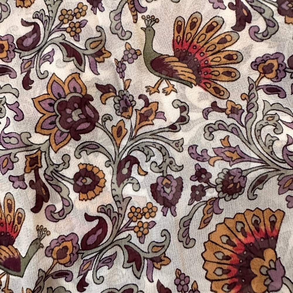 VERONICA BEARD Yoelle Paisley-Print Silk Midi - Picture 8 of 11